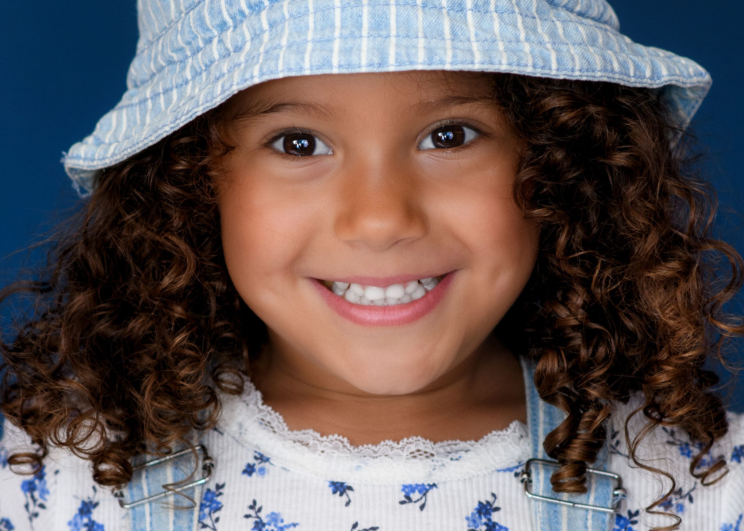 toddler modeling headshot